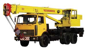 Автокран Челябинец КС-45721