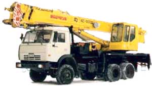 Основные преимущества автокрана Юрга КС-55722