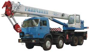 Автокран Галичанин КС-55729-1